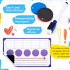 Nezyo 10 Pcs Phonemic Awareness Games Magnetic Dry Erase Board