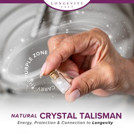 Longevity Salt Herbal Therapy Pouch – Hot & Cold Compress with Aromatic Wild Herbs – Air Purifying & Relaxing – Made in Romania – for Home & Wellness Use