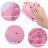 3 Pieces Hair Scalp Massager Shampoo Brush Silicone Head Washer