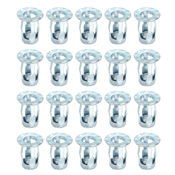 PATIKIL Expansion Screw Petal Nuts M6, 20 Pcs Jack Nut
