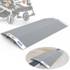 UOKRR Wheelchair Ramp 28.5" W, Bridge Threshold Ramp for Doorways,