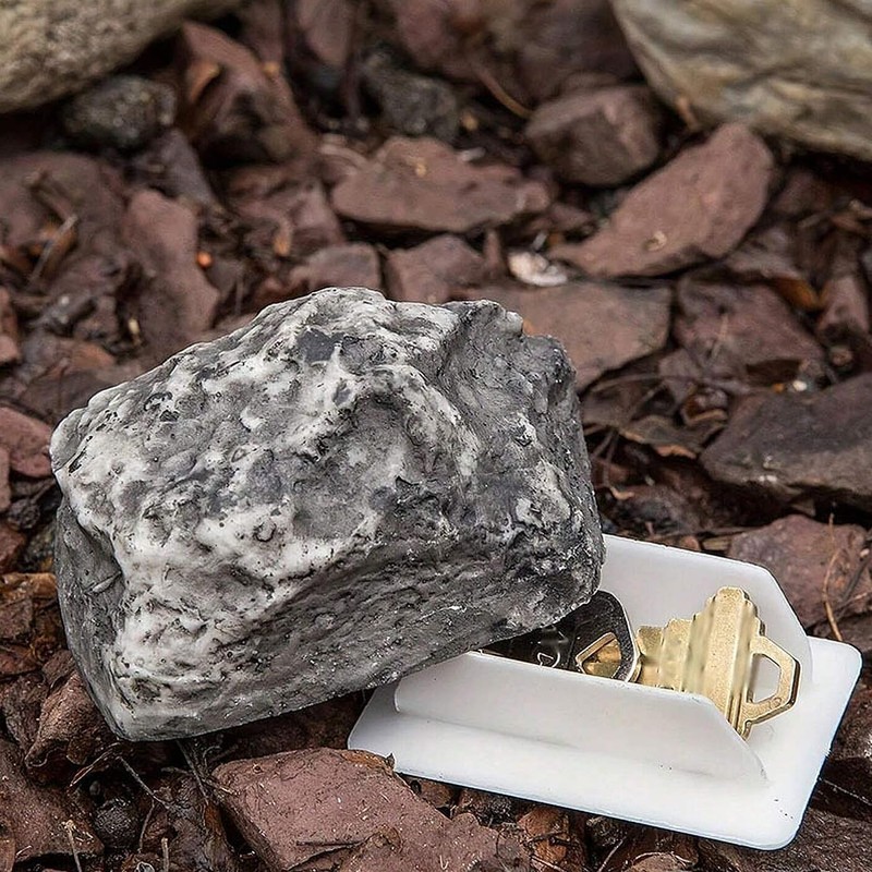 Key Hider Outside, Rock Holder for Outdoor, Hide Your Spare