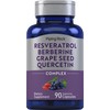 Piping Rock Resveratrol Berberine Grape Seed & Quercetin Complex |