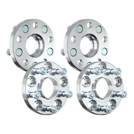 KAC 5x4.5 Hub Centric Wheel Spacer 20mm for Camry, Highlander, Sienna, RX350, ES350, NX300, Avalon, RX330, NX200t, ES330, xB, IS250, 60.1mm Hub Bore & M12x1.5 Studs, 5 Lug Forged Spacer, 4PCS