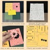 3D Flower Wooden Puzzles for Adults DIY Wooden Flowers Model
