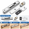 Automatic Hydraulic Door Closer, Adjustable Soft Close Buffer with Aluminum
