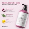 Onion & Rosemary Hair Growth Shampoo: Biotin Infused Shampoo for