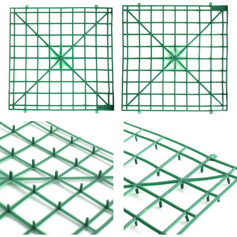 Miupoo Artificial Flower Grid Panels Grid Panels, Flowers Wall Arches