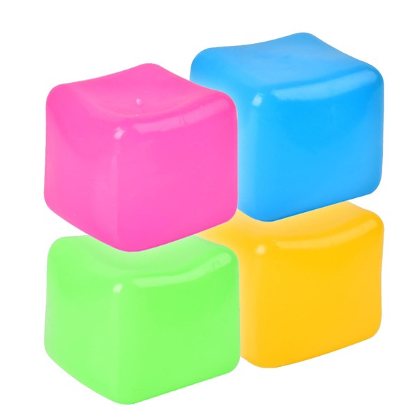 Stress Cube Squishy Stress Balls, Ice Cube Stress Ball for