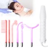 Hochfrequenzstab Gesicht mit 6 Sonden, Hochfrequenzstab, High Frequency Wand, Radiofrequenz