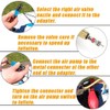 Shengsenfu Inflatable SUP Pump Valve Adapter, Multifunction Valve Adapter with
