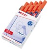 edding 385 Flipchart Effect Markers - Orange - Pack of