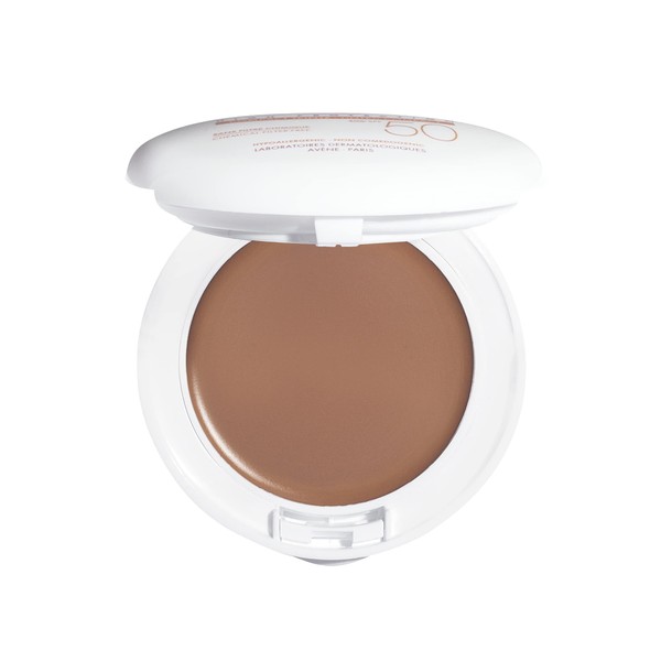 Eau Thermale Avene Mineral High Protection Honey Tinted Compact, Broad Spectrum SPF 50 - UVA/UVB Blue Light Protection - net wt. 0.35 oz.