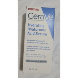 Cerave 12pack Hydrating Hyaluronic Acid Face Serum, 30ml