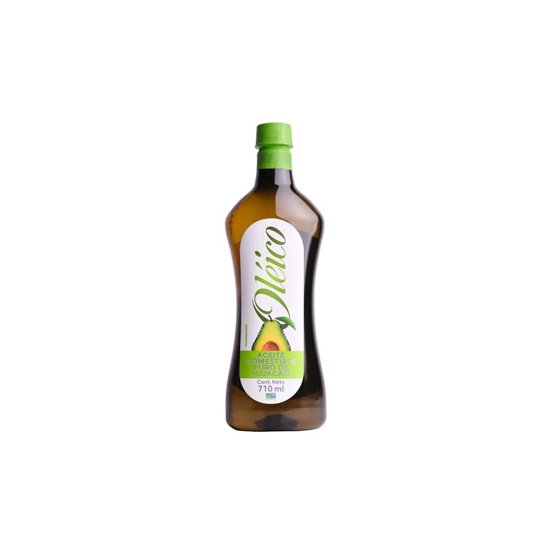 Oléico Aceite Comestible Puro de Aguacate, 710 ml
