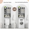 SEGAWE Modern Over The Toilet Space Saver Wooden Storage Cabinet