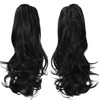 Sofeiyan 33 cm Ponytail Extension Long Curly Ponytail Clip in