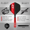 RED DRAGON Javelin Black 26g - Tungsten Professional Steel Tip