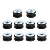 Motorcycle Rubber Grommets, Rubber Grommets Kit, Replacement Accessories for Fairing