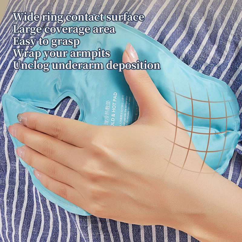 Breast Hot Cold Pad Waterproof Soft Gel Bead Mastitis Relief