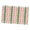 WOONEKY 12pcs Christmas Nail Files Grit for Diy Manicure and
