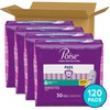 Poise Incontinence Pads & Postpartum Incontinence Pads, 3 Drop Light