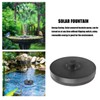 3W 7V Solar Lighted Fountain with Nozzle Floating Fountain Pump