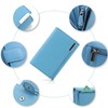 ekavale Women's Leather Wallet with RFID Protection 25 Compartments Women's