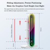Temperature Displaying GPU Stand ARGB Infinity Graphics Card Support Adjustable