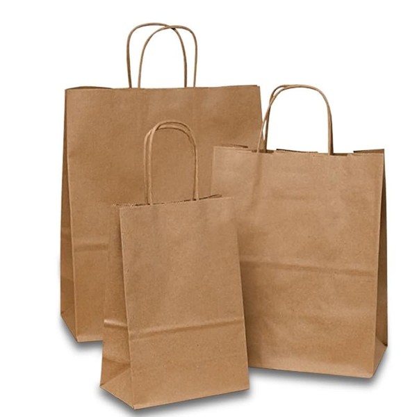 Natural Paper Bags 10" X 10" | Quantity: 250 Gusset