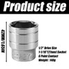 RV Water Heater Element Socket Wrench, 1-1/16 Inch Socket for