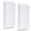 2-Pack, 24”×12” Ceiling Air Diverter for 2'x2' Grid and T-Bar