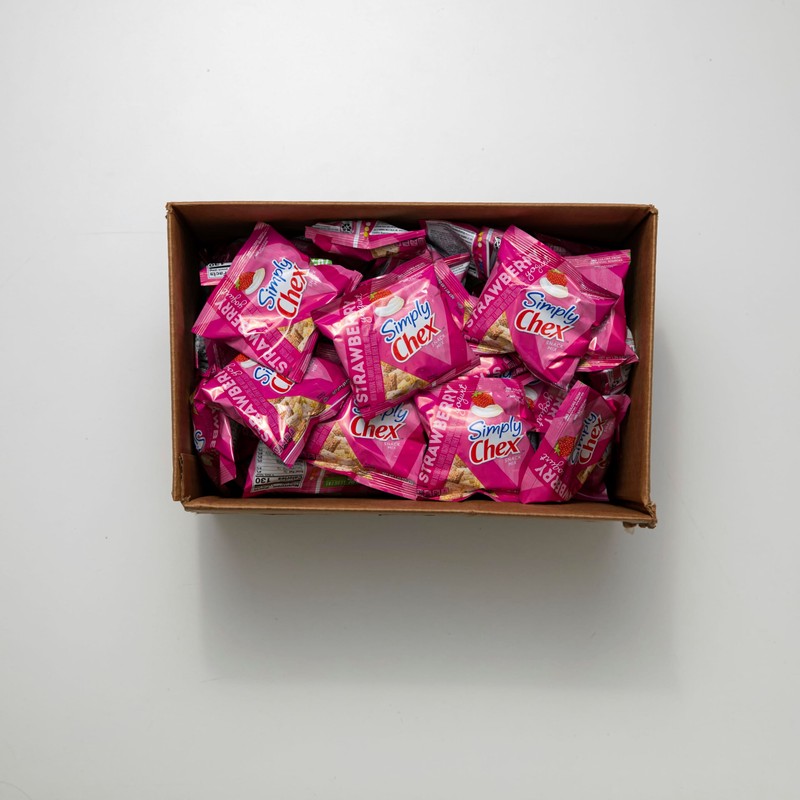 Simply Chex Mix, Strawberry Yogurt, 1.03 Oz (Pack of 60)