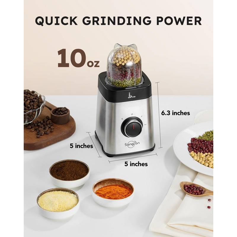 Sangcon Blenders for Kitchen - Smoothie Blender - Personal Blender