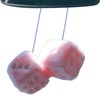 Car Fuzzy Dice - 1 Pair Plush Car Interior Dice