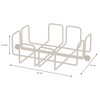 simplywire – Pack of 2 - Napkin/Serviette Holder with Weighted