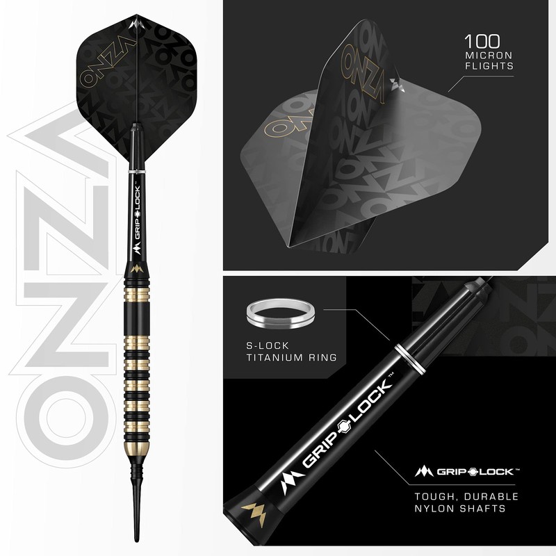 Mission Onza M3 Brass Soft Darts 20 g