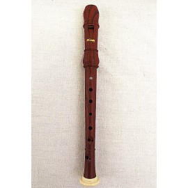 Woodnote Wood Simulated & Ivory Twin Color Sopranino Recorder-Baroq