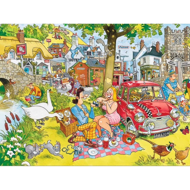 Jumbo 19155 Destiny Retro 2 The Proposal Jigsaw Puzzle