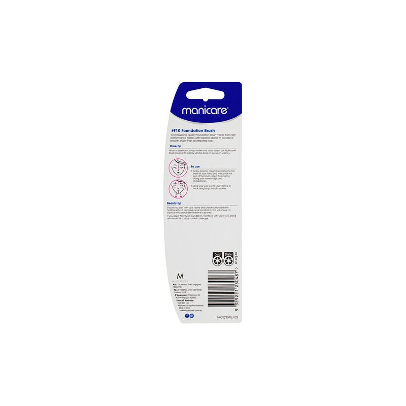 Manicare F10 Foundation Brush