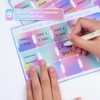 Laminated Bible Tabs for Women&Men，75 pcs Large Print for Bible