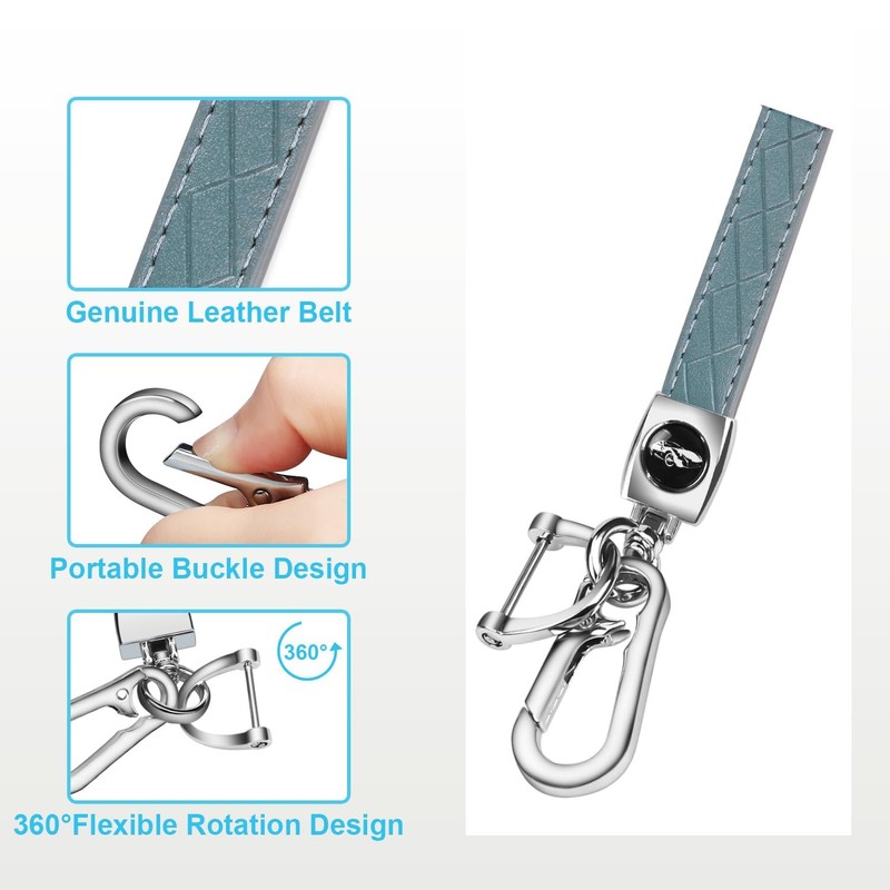 MILD EAST for Honda Key Fob Cover with Keychain, Car