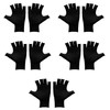 SaveSooo Fingerless Gloves, Cotton, Fingerless Gloves, Thin, Fingerless Cotton Gloves,