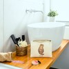 Mr. & Mrs. Panda Otter Shell Locket Makeup Bag, White,