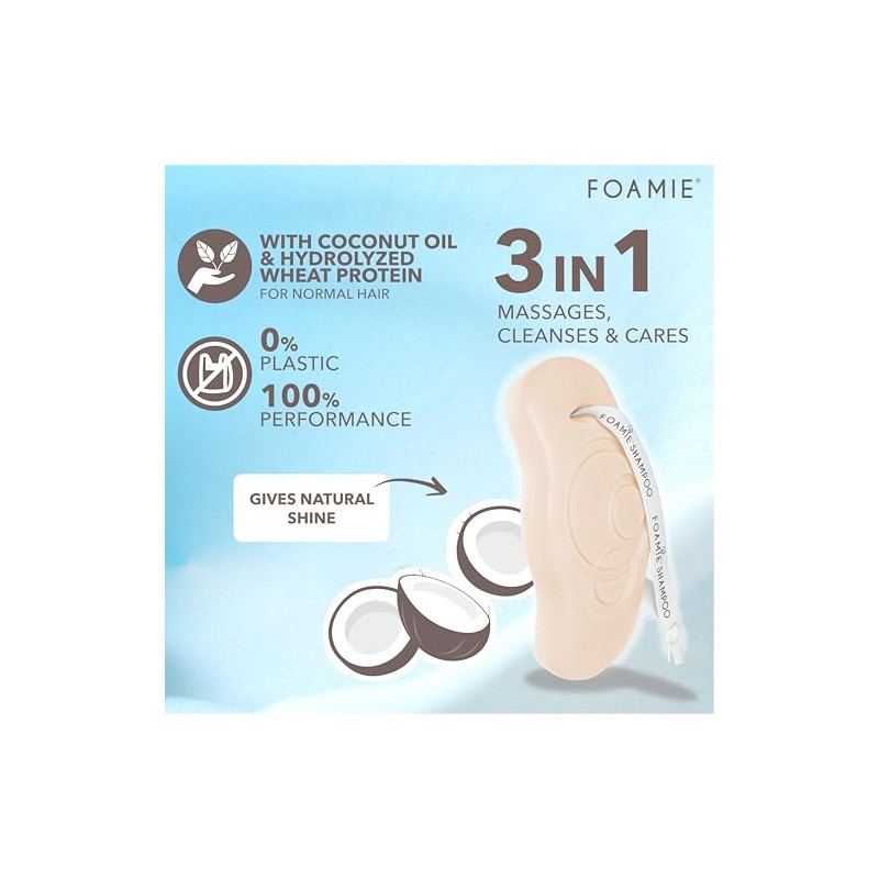 Foamie Shampoo en barra de Coco