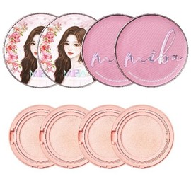 Miba Wang Cushion Season 3 4 main products + 4 refills / 미바 왕쿠션 시즌3 본품4+리필4
