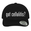 got Cellulitis? - Soft Black Dad Hat Baseball Cap, One