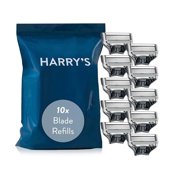 Harry's Harry's Razor Blades Refill, (10) Razor Head Refills with