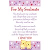 Heartwarmers For My Soulmate Keepsake Card & Envelope 3.5" x