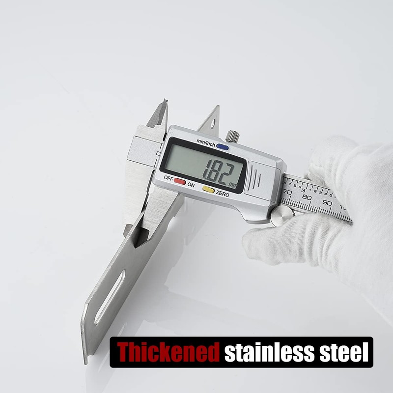 JQK Door Hasp Latch Lock, 5 Inch 304 Stainless Steel